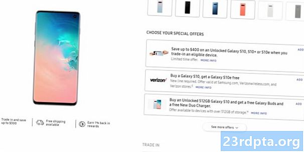 Samsung meningkatkan perdagangan untuk siri Galaxy S10