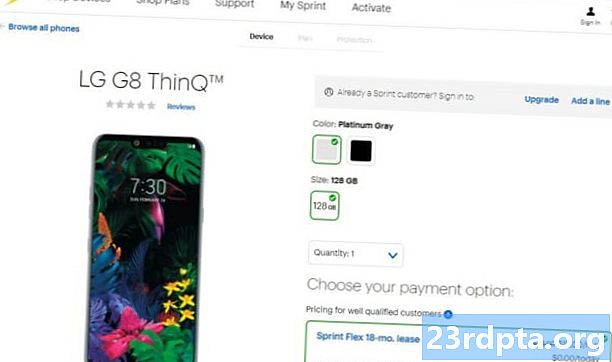 Tyto Sprint, Verizon nabízí, že je ten pravý čas na nákup LG G8 ThinQ