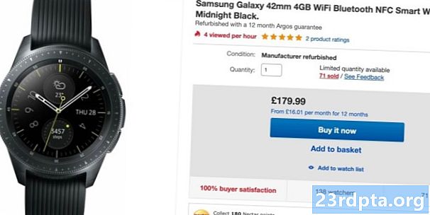 ข้อเสนอสุดพิเศษในสหราชอาณาจักร: รับส่วนลด 100 ปอนด์สำหรับ Samsung Galaxy Watch ที่ได้รับการตกแต่งใหม่ (ลด 35%)