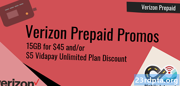Verizon Prepaid ให้บริการข้อมูล 15GB ในราคา $ 45 ต่อเดือน